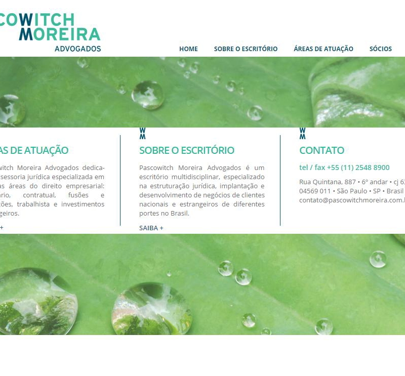 Criação de site para Advogados – Pascowitch