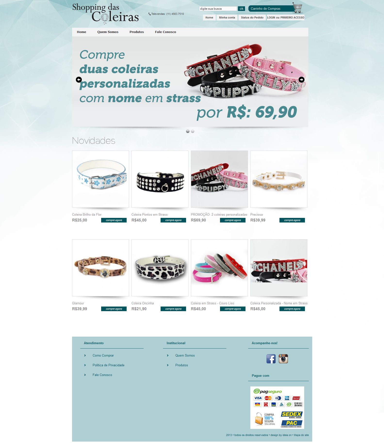 Shopping das Coleiras - Ecommerce